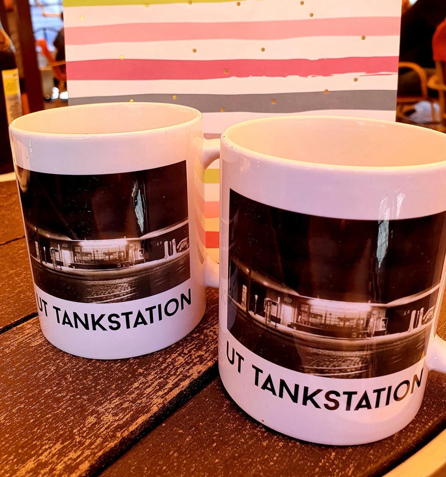 mokken met foto van Ut Tankstation Venlo