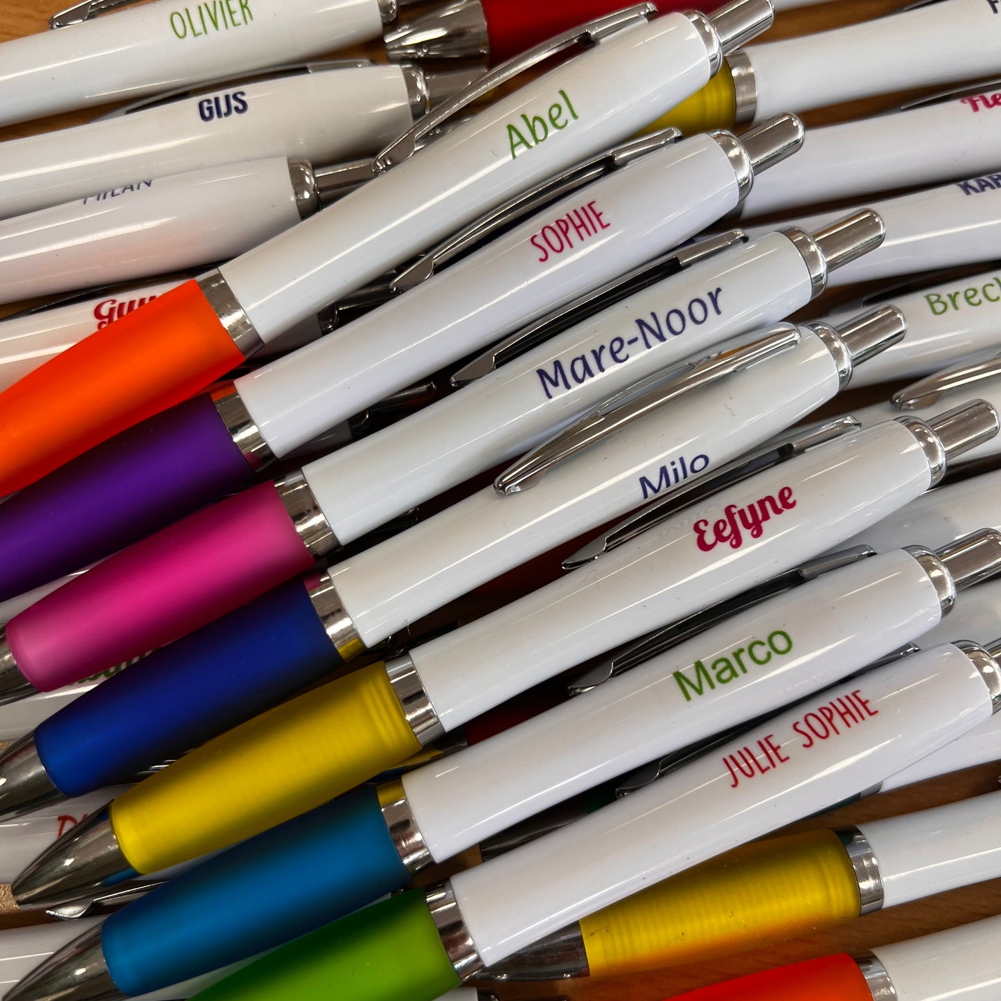 Balpennen met naam