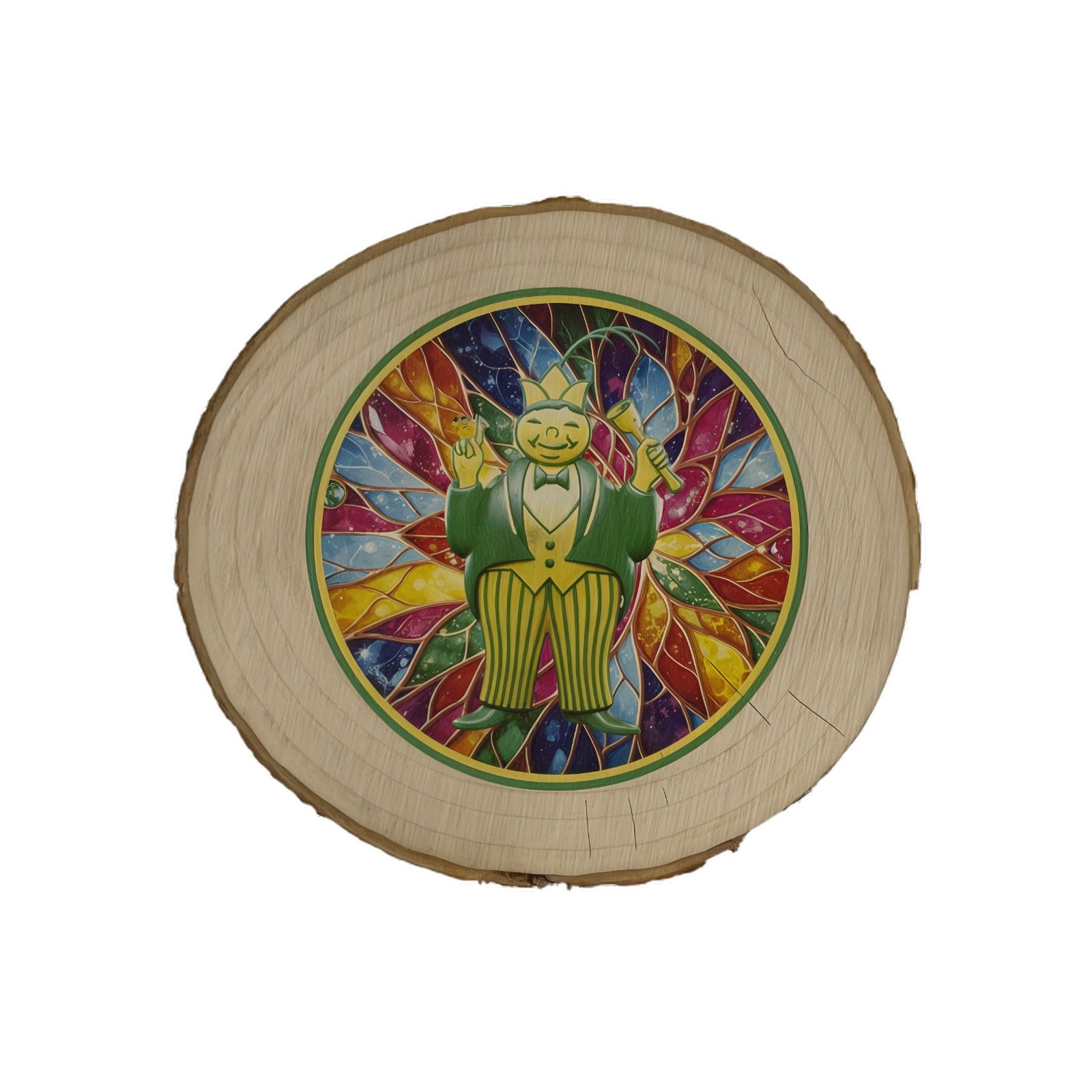 Boomschijf met de wuilus van Velden