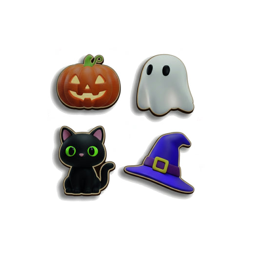 Inzetstukjes in thema halloween voor in de houten skylines