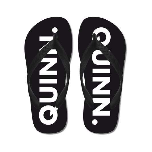slippers bedrukt met naam
